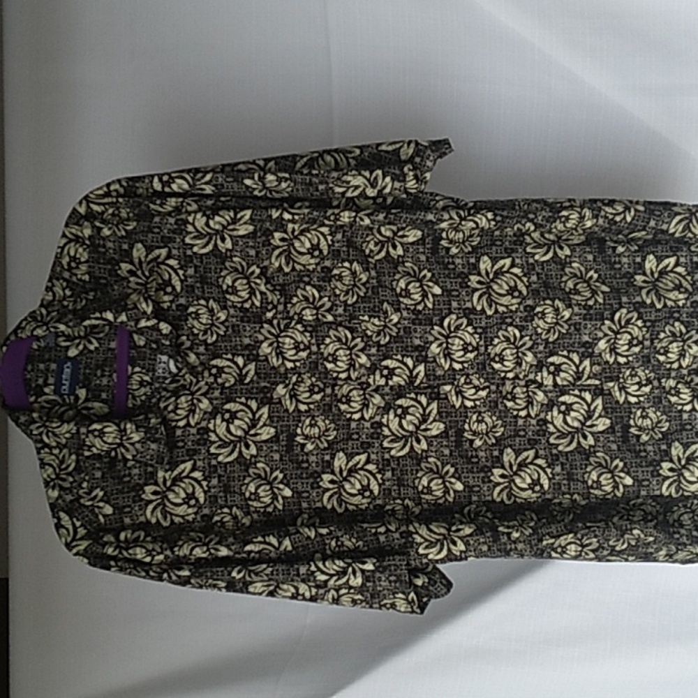 90s Puritan Hawaiian Tropical Pattern Short sleeve Shirt Size XL